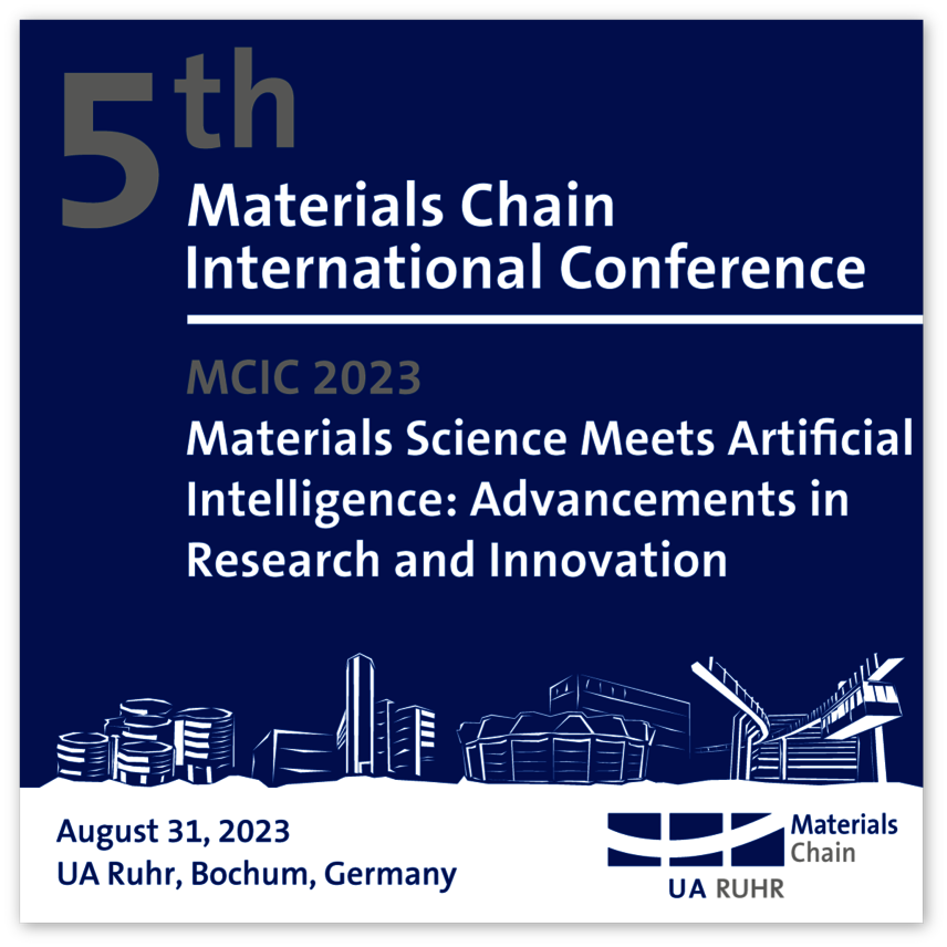 Conference banner for the fifth Materials Chain International Conference