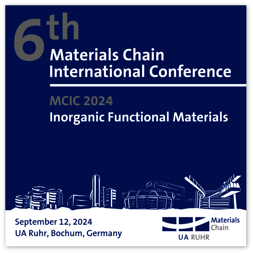 Conference banner of the sixth Materials Chain International Conference