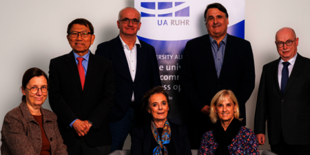 Picture of Advisory Board with the rectors of the three UA Ruhr universities
